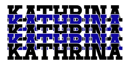 Thorm Lines Font Poster 5