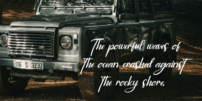 CF Golden Glamoura Font Poster 3