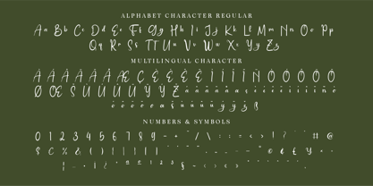 CF Golden Glamoura Font Poster 10