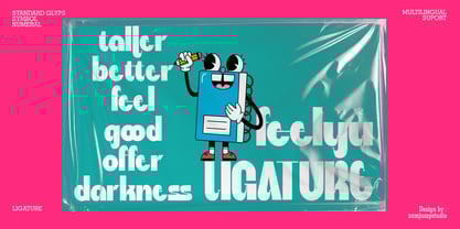 Feelyu Font Poster 4