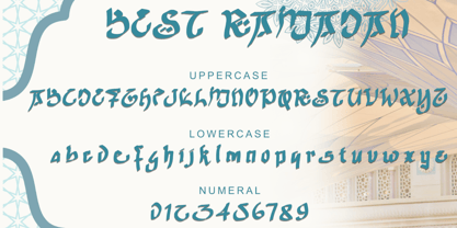 Best Ramadan Font Poster 6