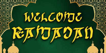 Best Ramadan Font Poster 3