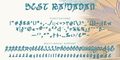 Best Ramadan Font Poster 7