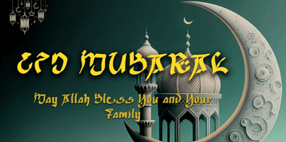 Best Ramadan Font Poster 4