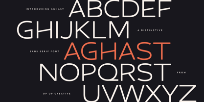 Aghast Font Poster 1