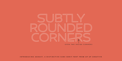 Aghast Font Poster 12