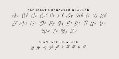 CF Ilarique Cursivea Font Poster 4