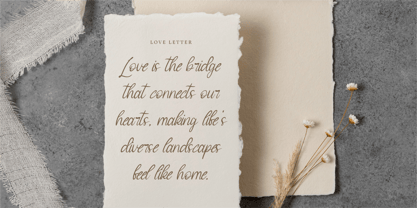 CF Ilarique Cursivea Font Poster 5