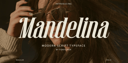 Mandelina Font Poster 1