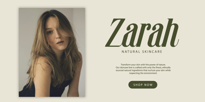 Mandelina Font Poster 6