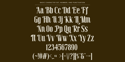 Mandelina Font Poster 11