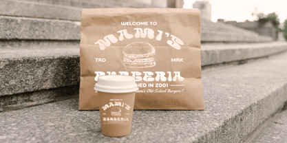 Acaphy Rough Font Poster 4