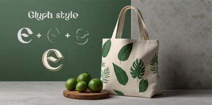 Eco Sans Font Poster 4