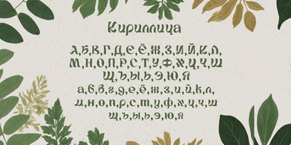 Eco Sans Font Poster 3