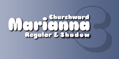 Churchward Marianna Font Poster 1