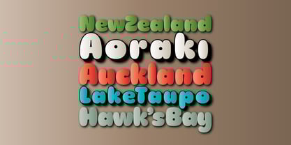 Churchward Marianna Font Poster 2