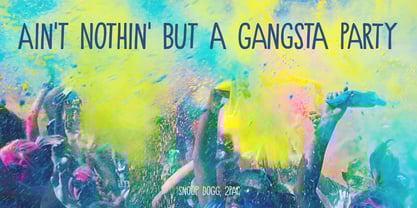 Festijn Font Poster 2