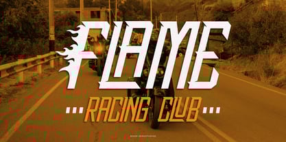 Wossh Power Font Poster 5