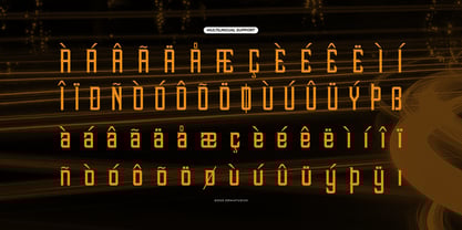 Wossh Power Font Poster 11