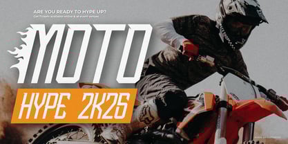 Wossh Power Font Poster 4