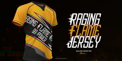 Wossh Power Font Poster 7