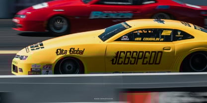 Wossh Power Font Poster 9