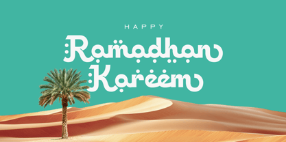 Subhan Font Poster 3