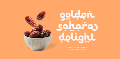 Subhan Font Poster 2