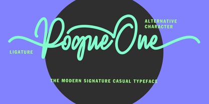 MC Rogueone Font Poster 7