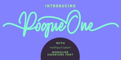MC Rogueone Font Poster 1