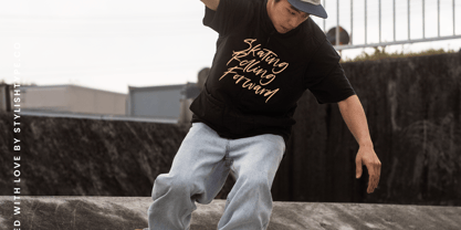 Filmakers Bright Font Poster 6