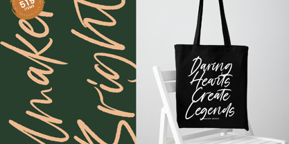 Filmakers Bright Font Poster 10