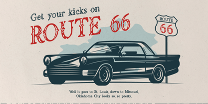 Styloria Font Poster 3