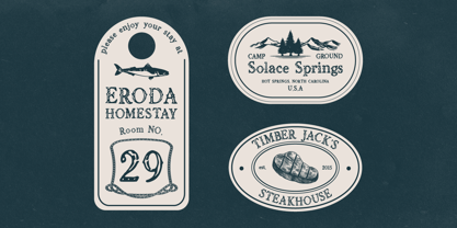 Styloria Font Poster 2