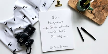 Allise Font Poster 6