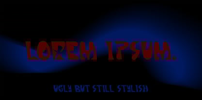 Acute Bubble Font Poster 5