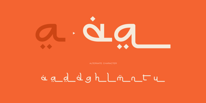 Syamaill Font Poster 6