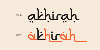 Syamaill Font Poster 4