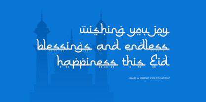 Syamaill Font Poster 2