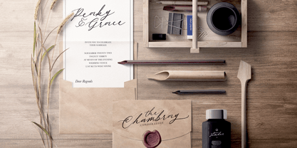 Rusthand Font Poster 8