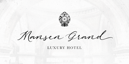 Rusthand Font Poster 2