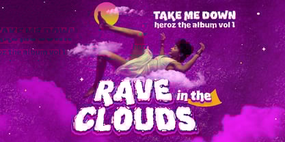 Clouderis Font Poster 9