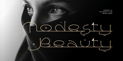 Rahmah Sabililah Font Poster 3