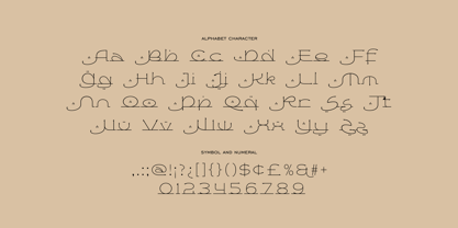 Rahmah Sabililah Font Poster 5