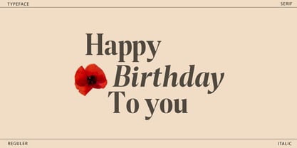 Night Queen. Font Poster 5