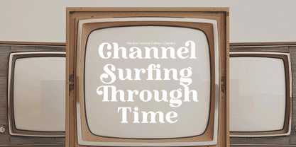 Madrid & Birch Font Poster 9