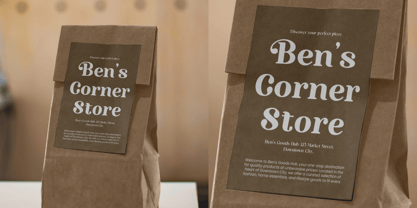 Madrid & Birch Font Poster 3