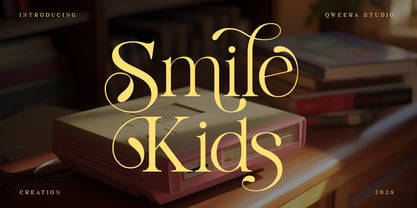 Smile Kids Font Poster 1
