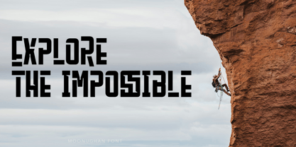 Moonughan Font Poster 9