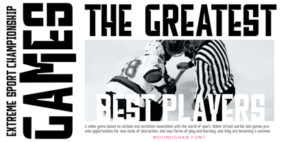 Moonughan Font Poster 8